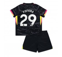 Chelsea Wesley Fofana #29 Koszulka Trzecia dzieci 2024-25 Krótki Rękaw (+ krótkie spodenki)